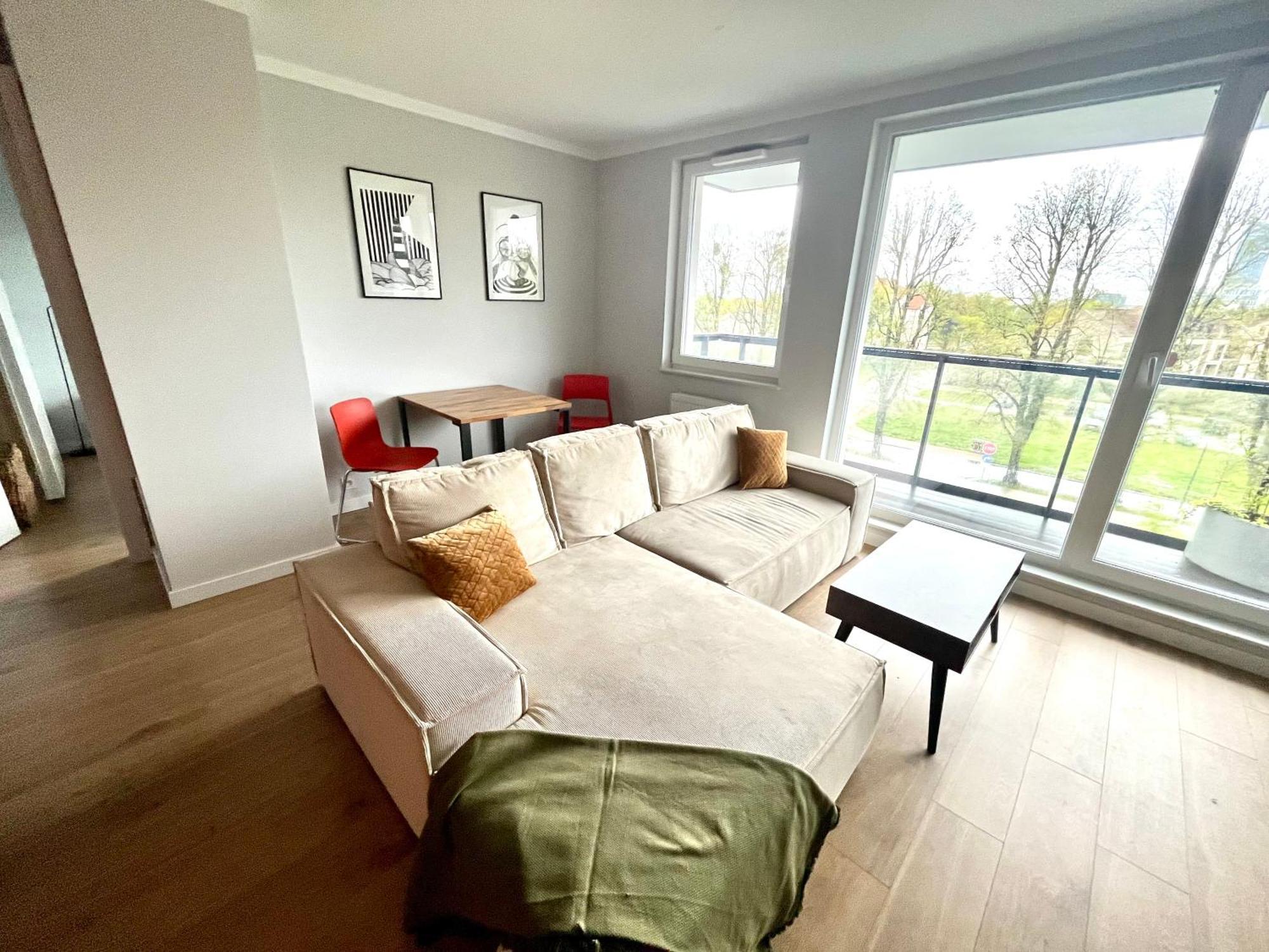 Agapella Apartamenty- Apartament Oliwa Park With Balcony Gdańsk Extérieur photo