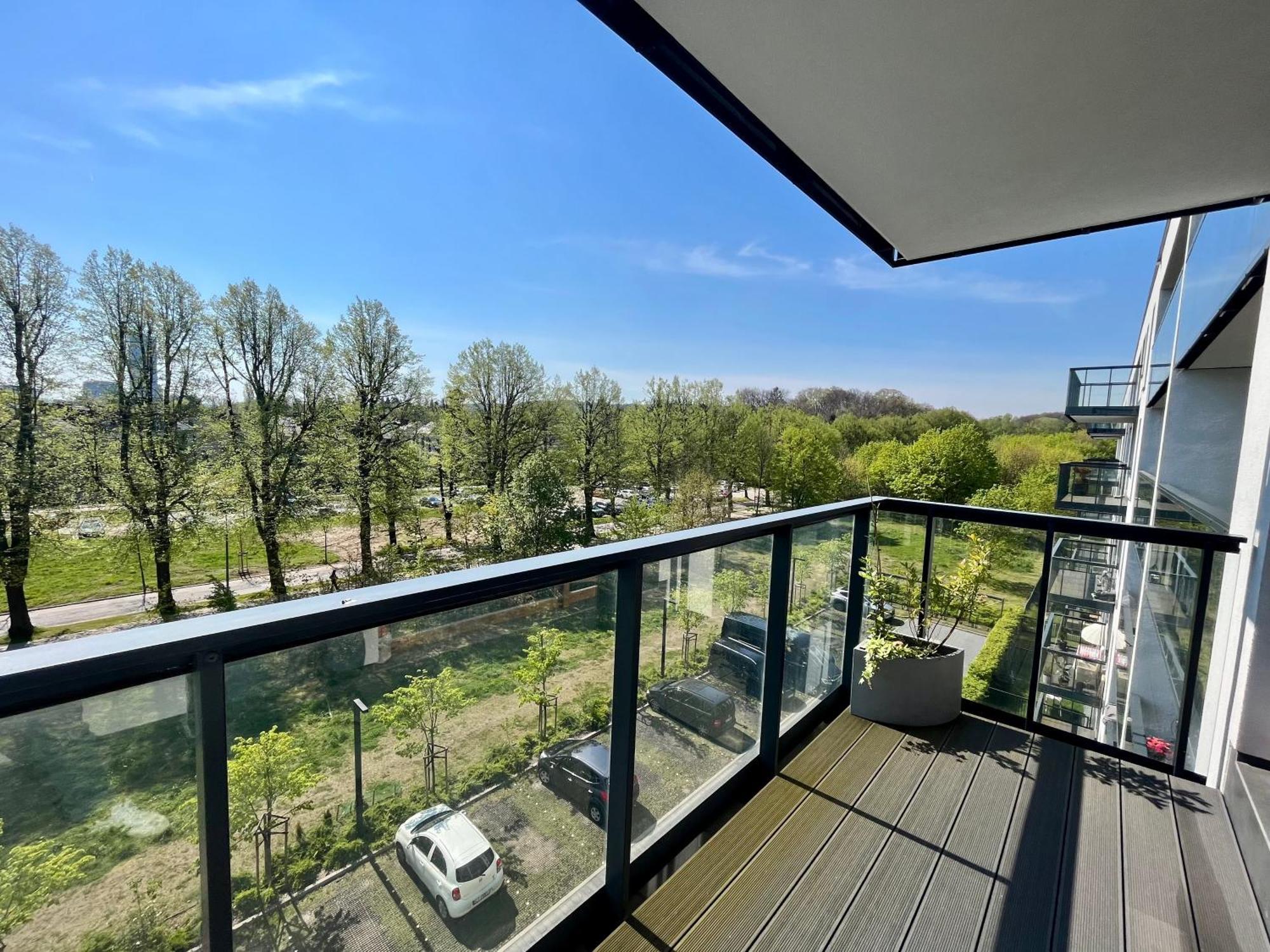 Agapella Apartamenty- Apartament Oliwa Park With Balcony Gdańsk Extérieur photo